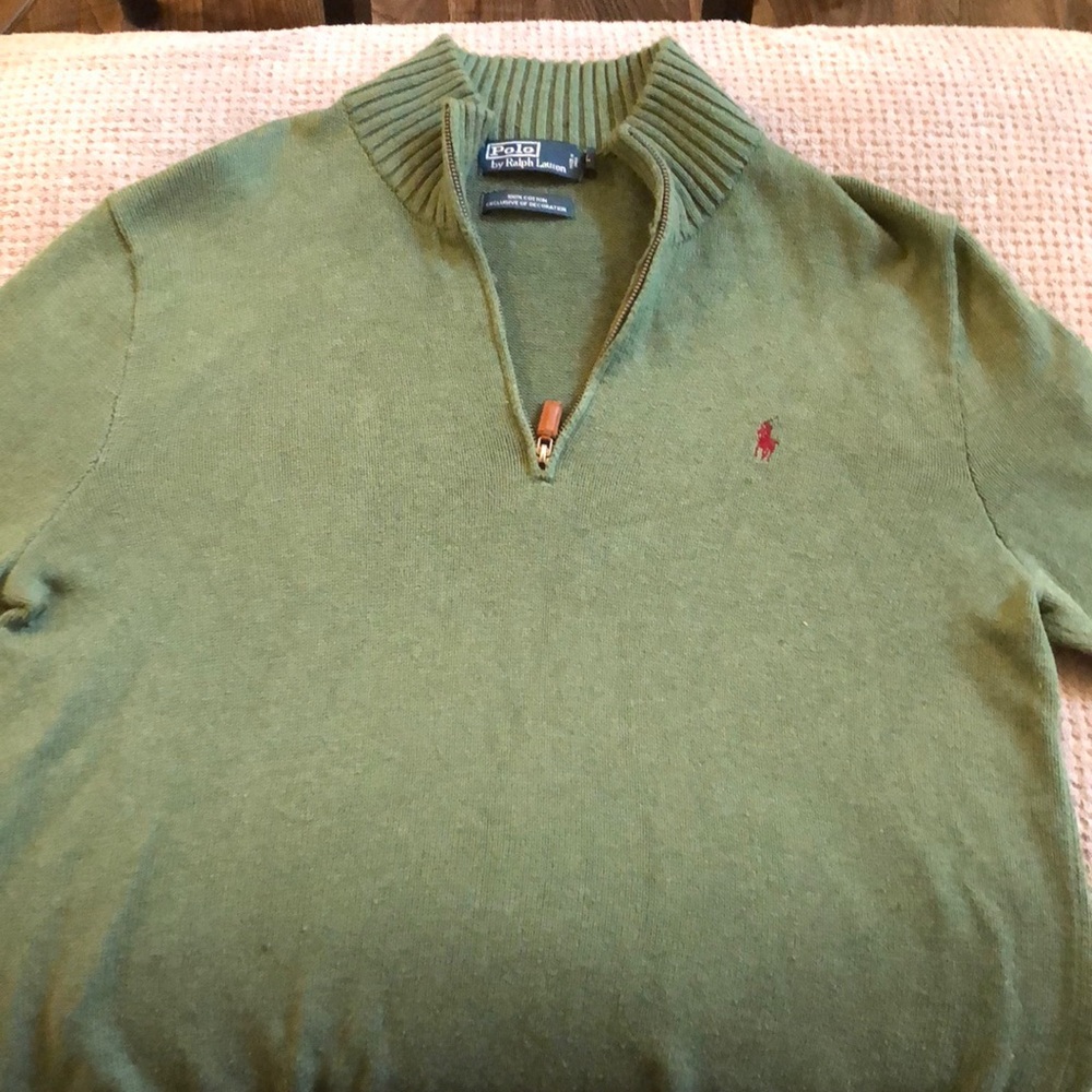 Polo Ralph Lauren zipper neck sweater